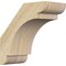 Ekena Millwork 4"W x 8"D x 8"H Olympic Rough Sawn Knee Brace, Douglas Fir BRC04X08X08OLY00RDF - alternate 1